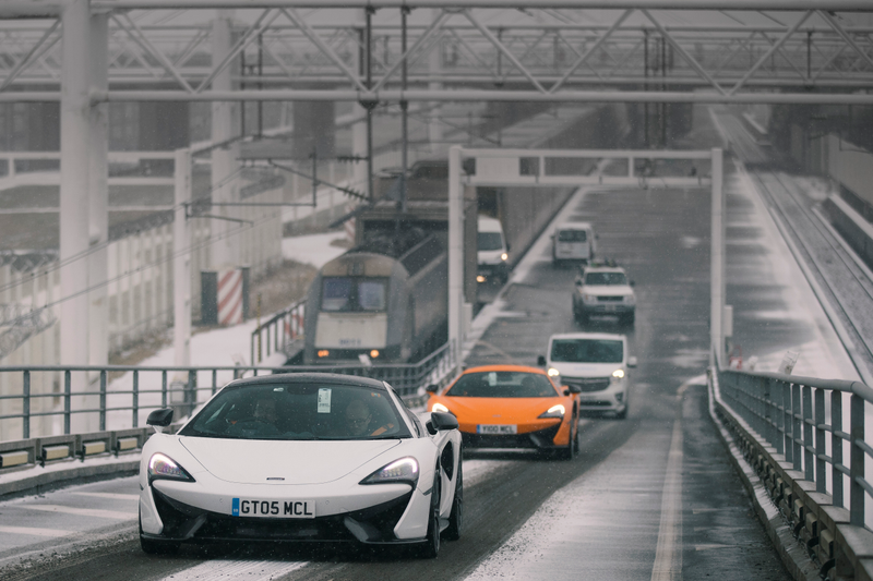 Illustration for article titled A Winter Road Trip In A McLaren Is The Best Way To Make Yourself And Others Happy